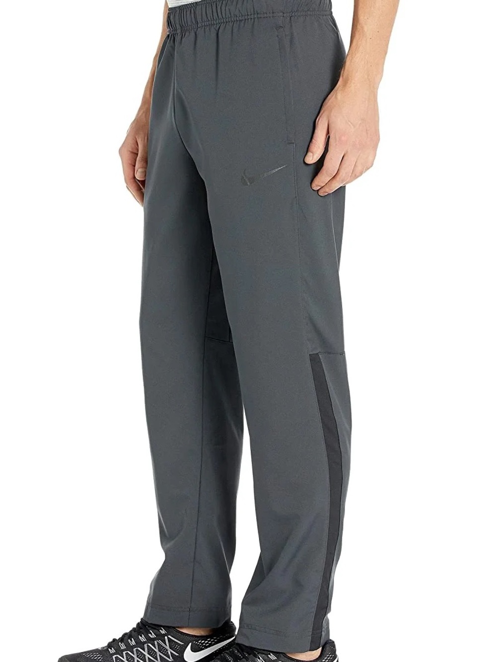 NWOT Men's Gray Athletic Track Pants - Nike